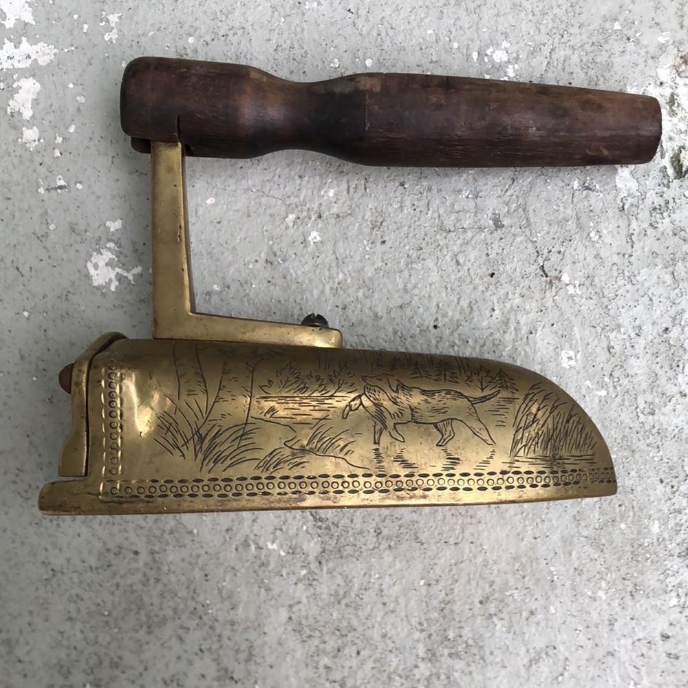 Antique Victorian Slug iron - Picture 3 of 11